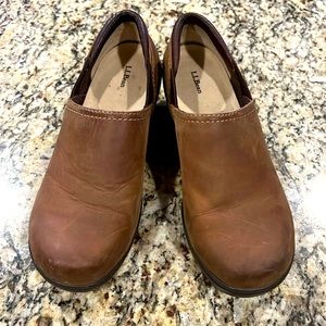 L.L. Bean Clog Slip On Mule Clog Moc Size 9 New